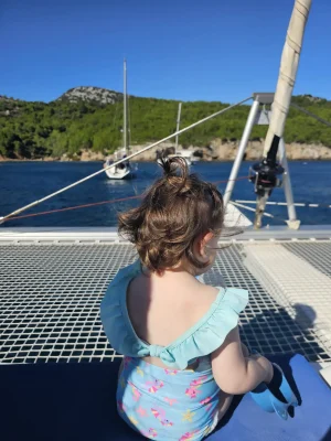 Having fun in the sun