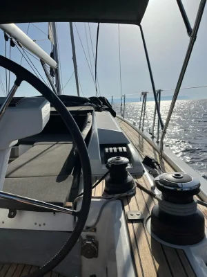 View of sailboat